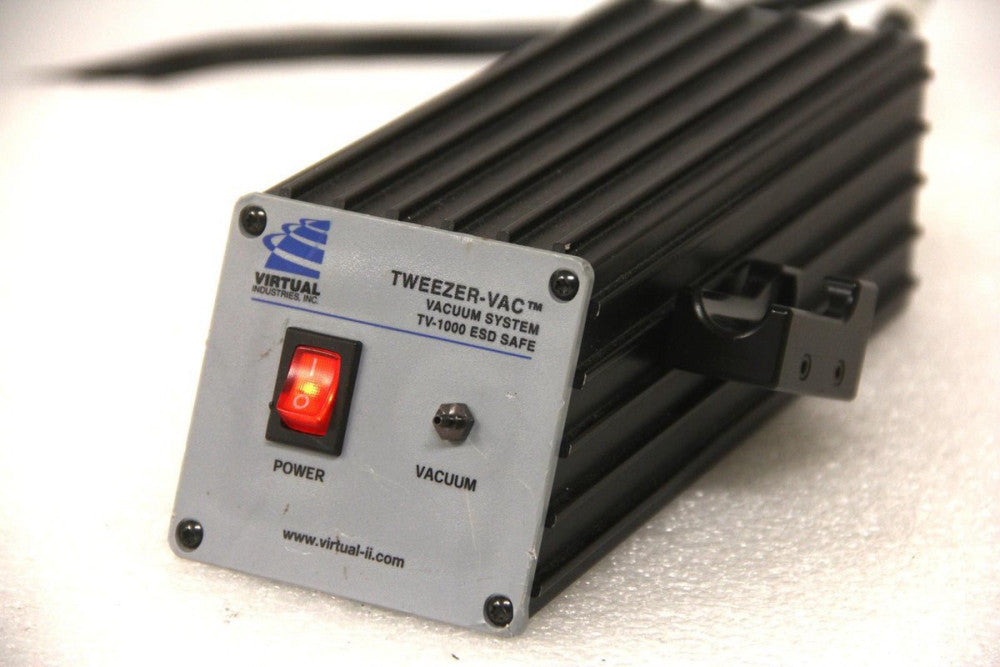 VIRTUAL INDUSTRIES TV-1000 Tweezer Vac Pump Unit Read Description