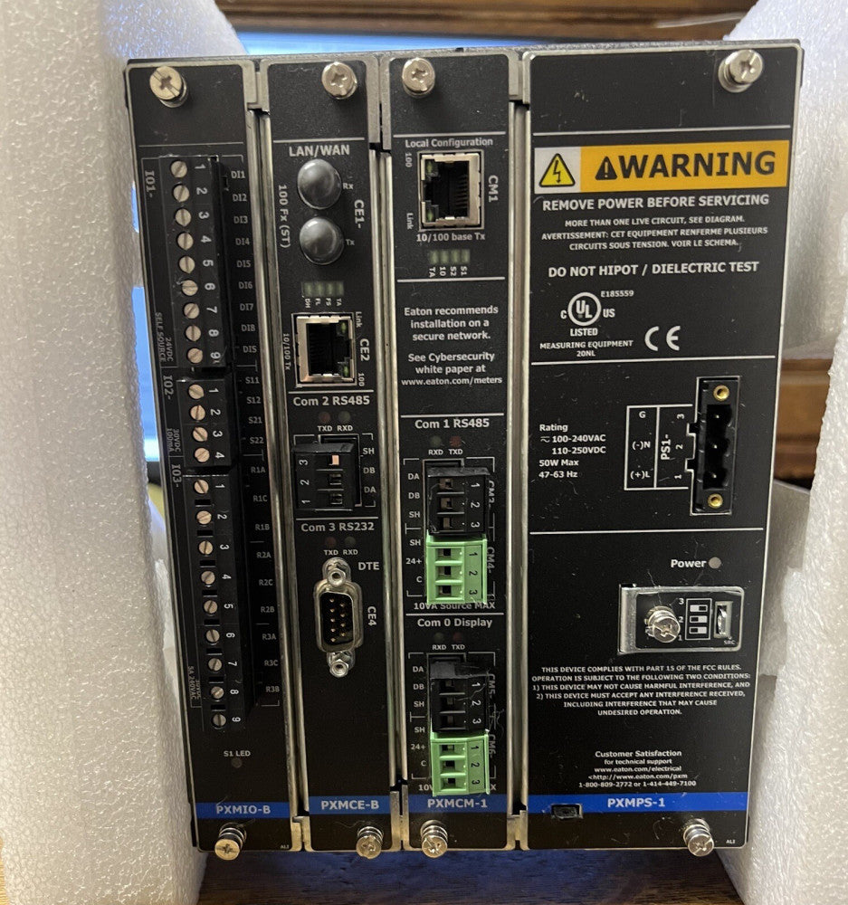 EATON CUTLER HAMMER PXM4051A1BB PXM4000 Meter Power Supply IO Module 65D4061G006