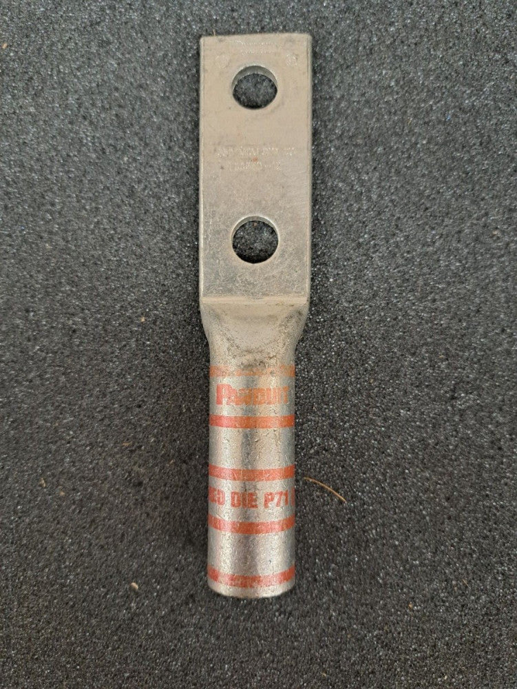 New, Panduit, LCC350-12, CONN TERM RECT TONG 350 MCM #1/2