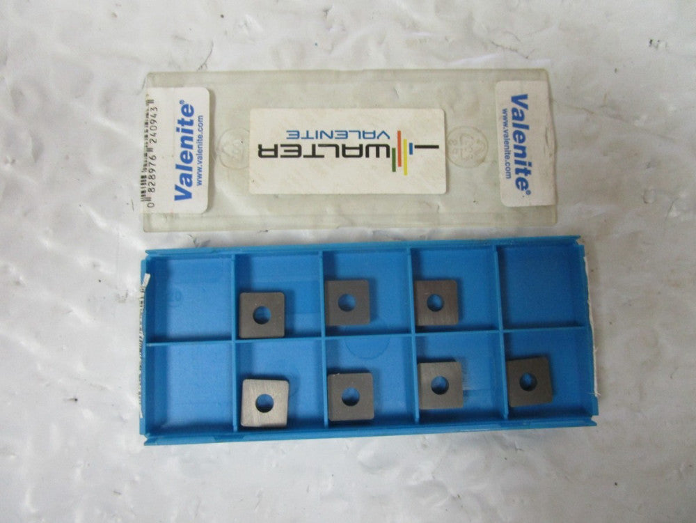 Lot Of 7  Valenite  Carbide  Inserts SNEA 322