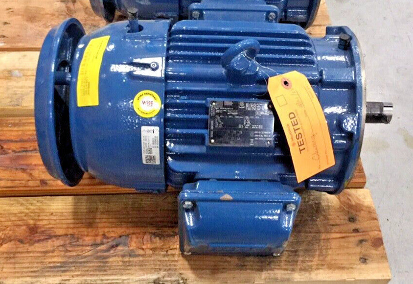 WEG 00318ST3QIER182TC-W2 Used Electric Motor 12822413 3ph 3hp 460V 1760rpm