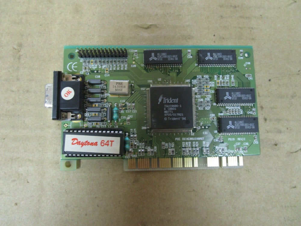 DAYTONA 64T VIDEO CIRCUIT BOARD CARD KC8GUIVGAST