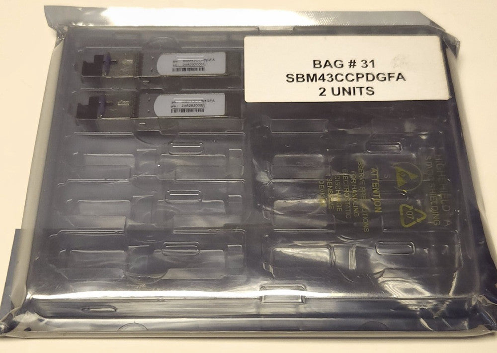 LOT OF 2 SEALED HILINK GPON OLT SBM43CCPDGFA Single Fiber Transceiver Module