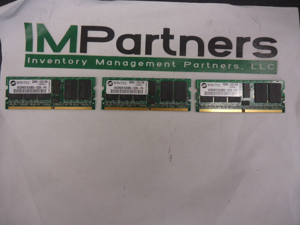 WD2NE01GX809-533E-PA, Wintec, Memory Mod; DDR-2 533-1GB, BRAND NEW!