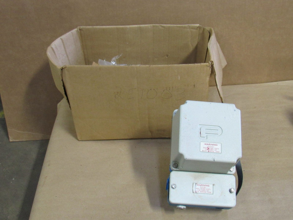 FISCHER PORTER MAGNETIC FLOW METER 10D1476PH041M29KY13A1112X1 6MM 20.32L/M