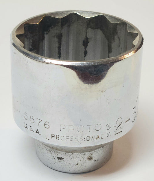 PROTO 2-3/8" 5576 12 Point 3/4" Drive Socket 2 3/8"