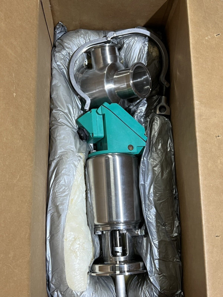 Alfa Laval Tri-Clover Sanitary Valve; 761TR-10M-29S-2.5-316L-20-