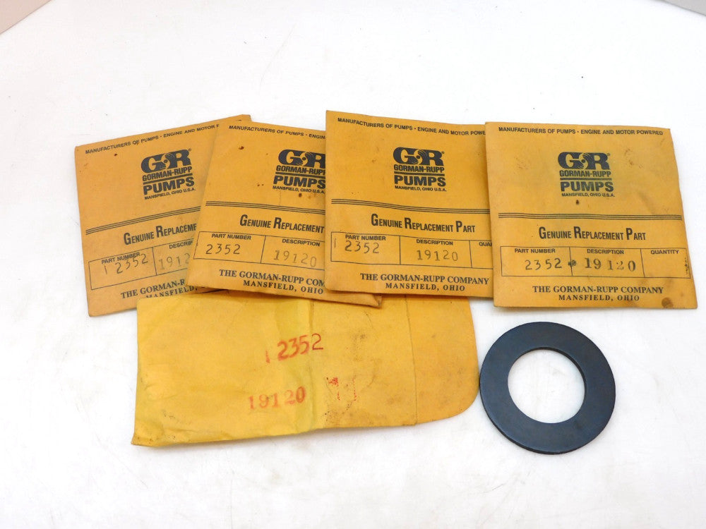 LOT OF 5 GORMAN-RUPP 2352 19120 SLINGER RING