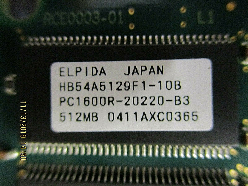 ELPIDA - HB54A5129F1-10B - PC1600r DDR 512MB ECC Reg Memory