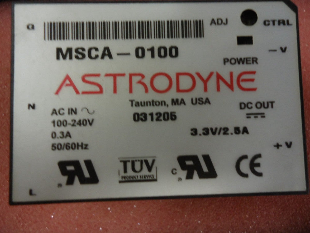 MSCA-0100 Astrodyne 10W 3.3V Ultramini modular switching supply Brand New!