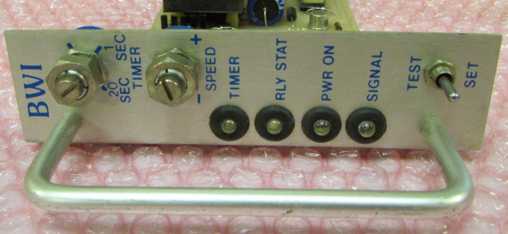 BWI 13-0002 PLC Speed Control and Timer Timing Module 13 0002