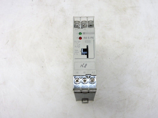 TELEMECANIQUE RE5 PE110B 0,1s-10s TIME RELAY 24V 250V 4A