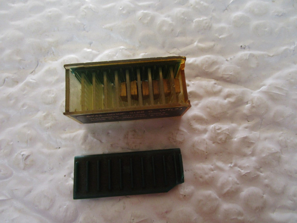 Lot Of 6 Waukesha 8943-0010F WTL74 Carbide Inserts SIZE 0