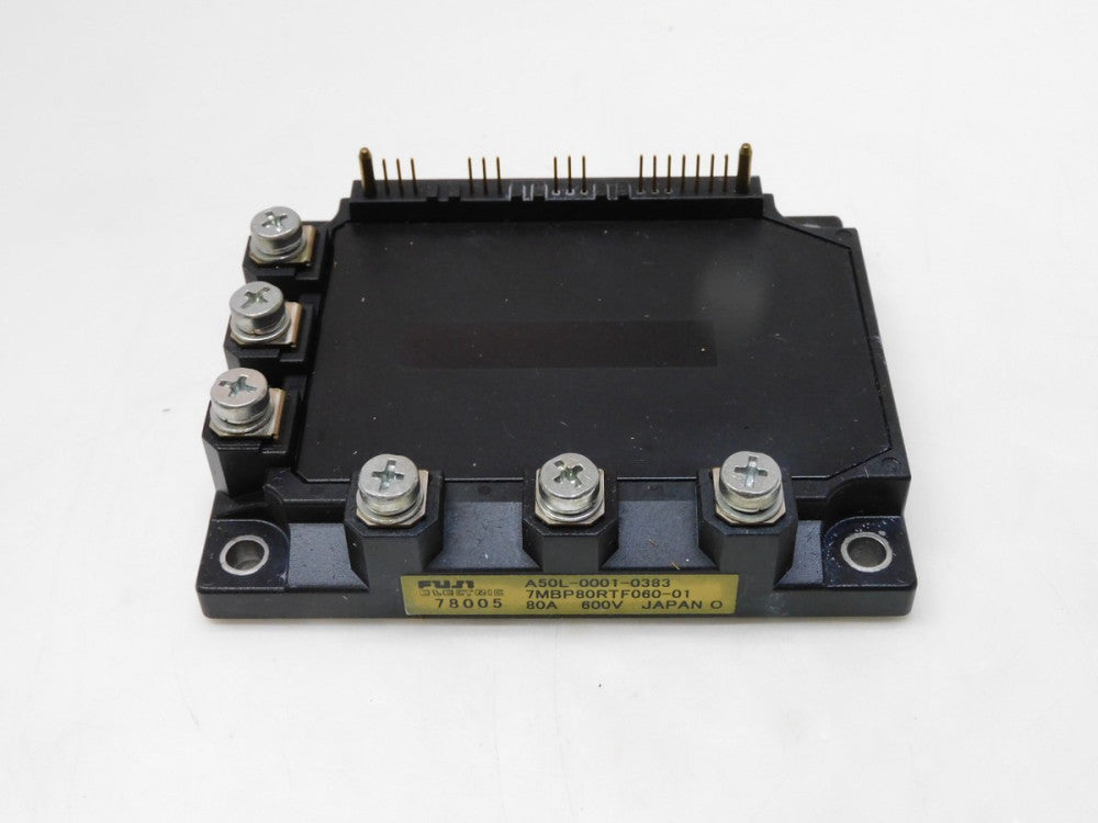 FUJI ELECTRIC A50L-0001-0383 POWER MODULE 7MBP80RTF060-01 80A 600V