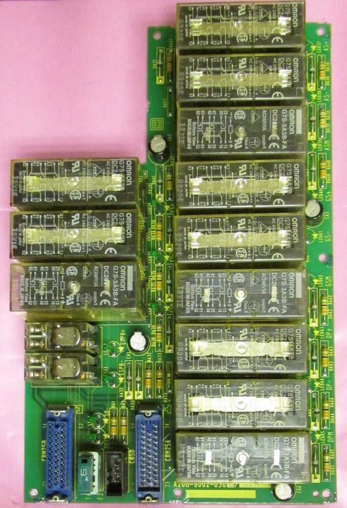 GE FANUC OMRON A20B 9002 0300 02A E Stop Interface Relay PC Module 