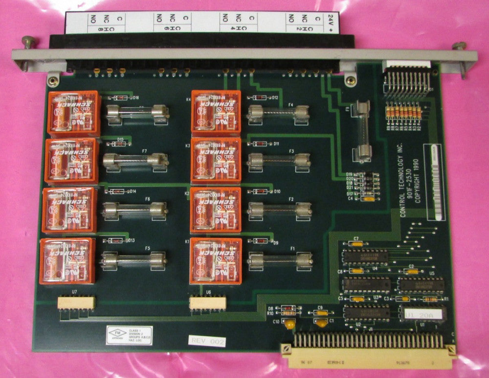SIEMENS CTI 901F-2530 CONTROL TECHNOLOGY 2530 Output Module 901F 2530