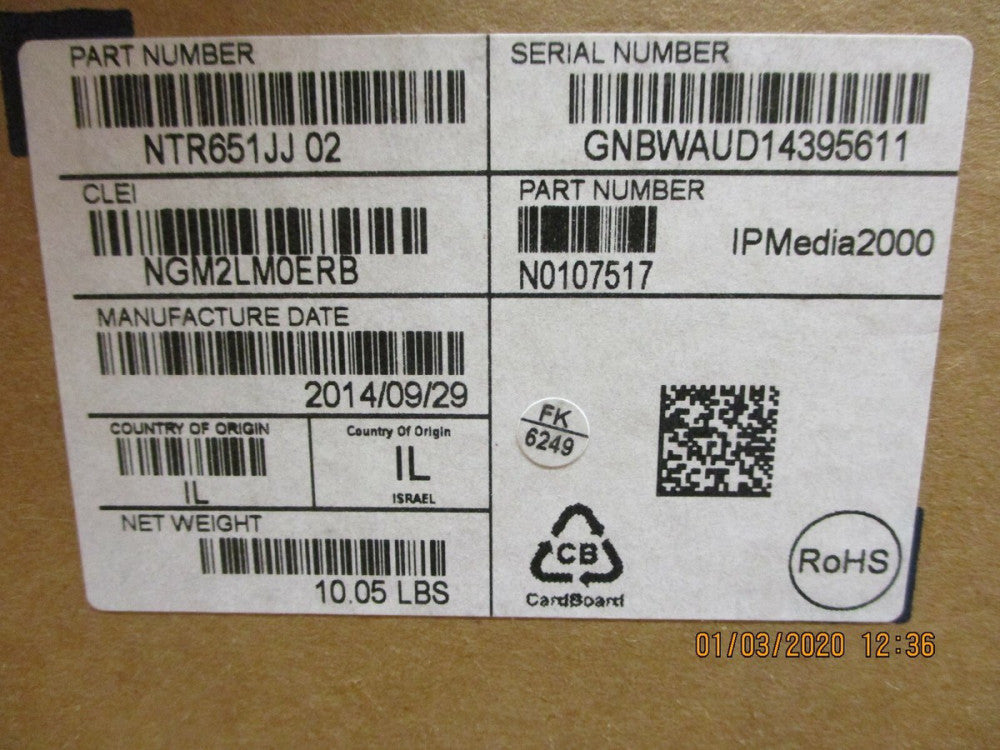 Audio Codes - IPMEDIA2000 -Media 2000 Media Server