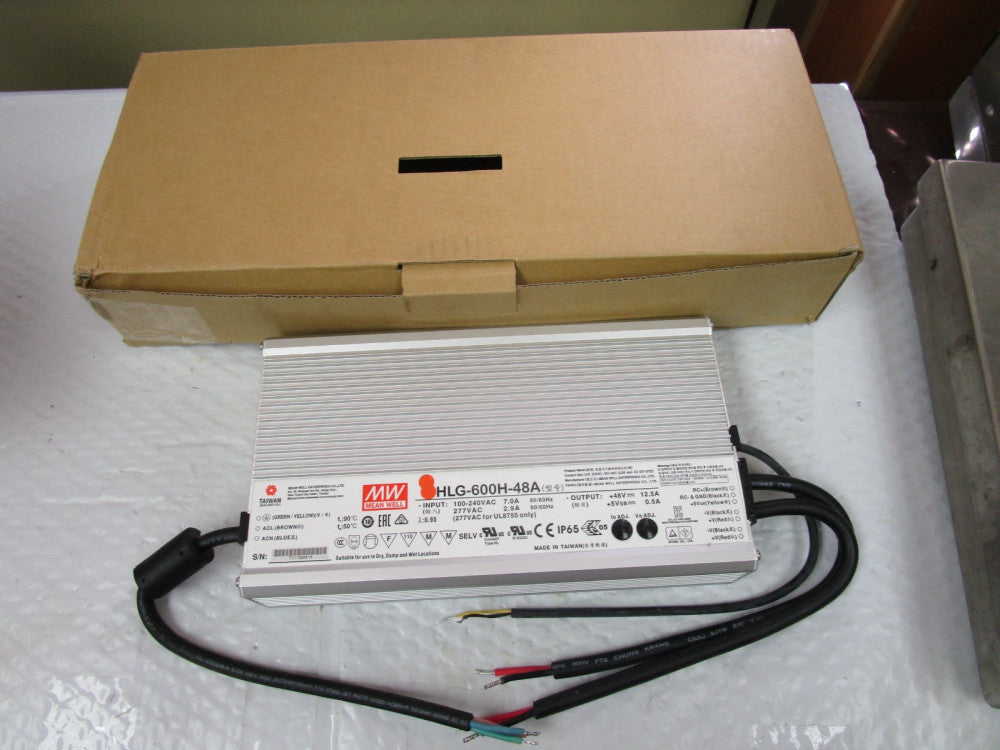 Mean Well HLG-600H-48A Power Supply 100-240Vac 28V 600W
