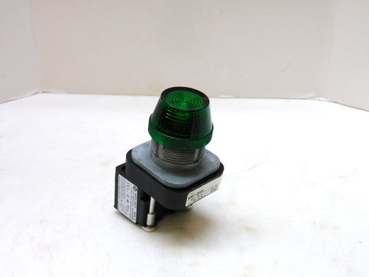Allen Bradley 800T-QH2G Pilot Light GREEN W/ 800TC-N374