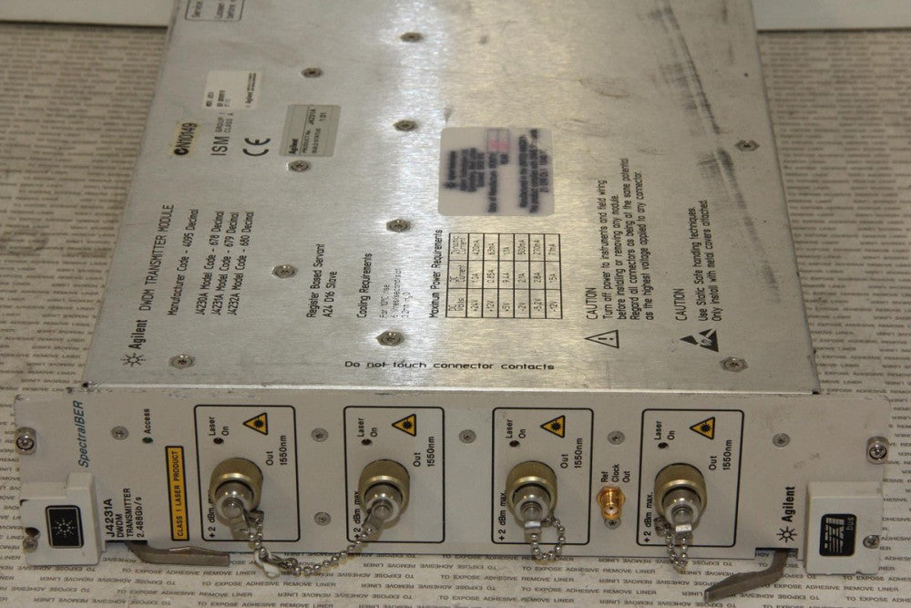 AGILENT J4231A DWDM Transmitter Module