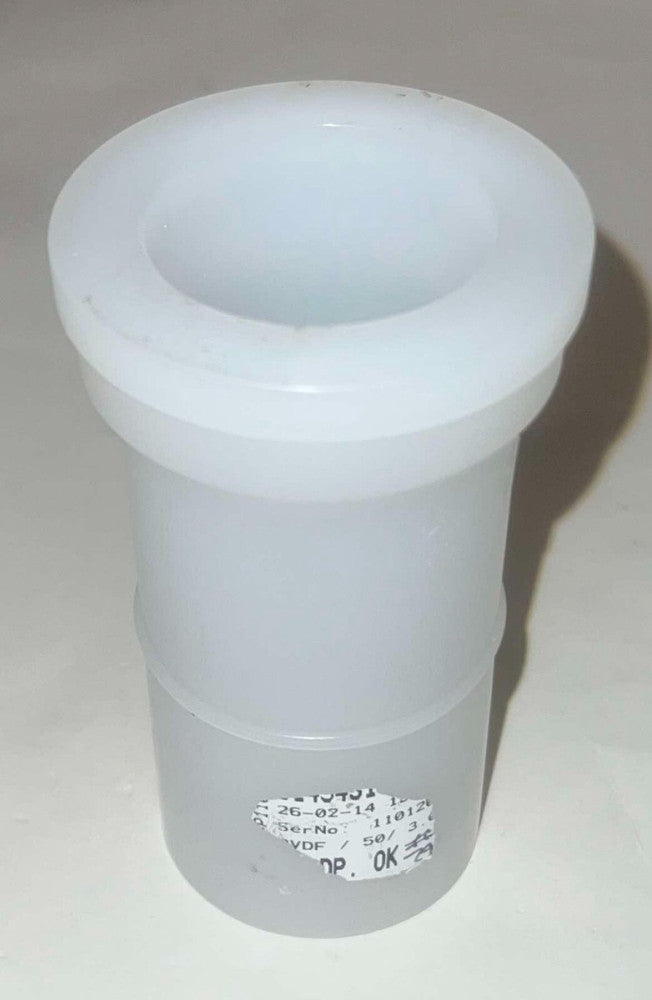 AGRU SDR 21 ISO S10 12/1 50 X 3.0 Piping Half Union PVDF/9