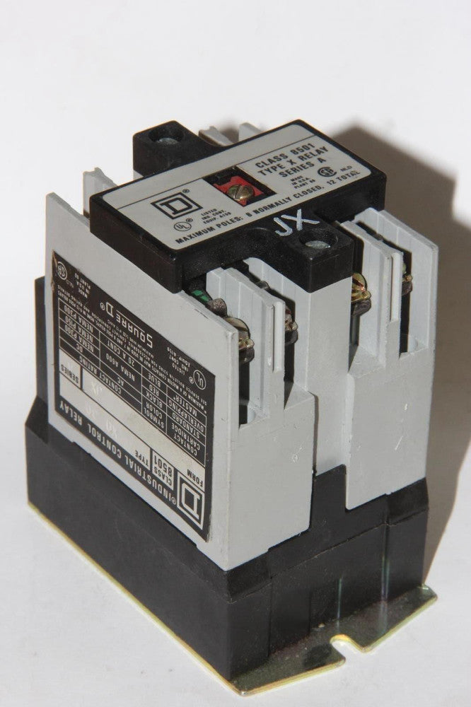 SQUARE D 8501X030 Type X Series A Industrial Control Relay