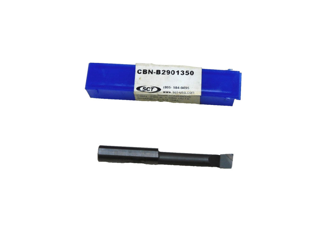 SCT CBN-B2901350 Boring Bar Carbide CBN .290 x 1.350 5/16" Shank 2-1/2" OAL