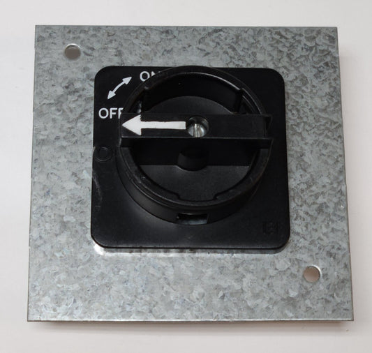 ABB STROMBERG E3 PMR 386 Disconnect Breaker ON OFF Handle ON 4"X4" Square Metal