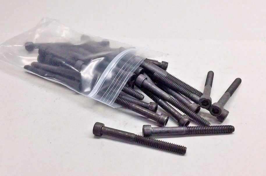 Cap Screw JMR03064-40 Socket Head 10-24 x 2" (Pack Of 40) Black Plain Finish