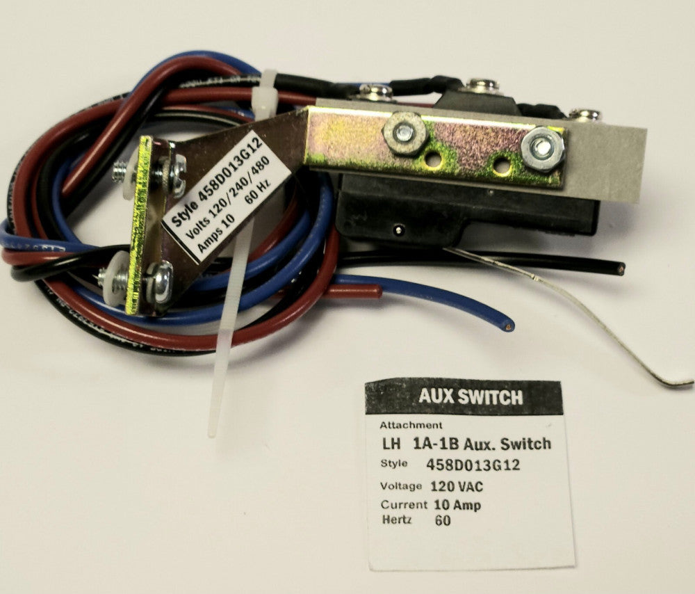 WESTINGHOUSE CUTLER HAMMER 458D013G12 Type MA HMA 1A 1B Auxiliary Switch