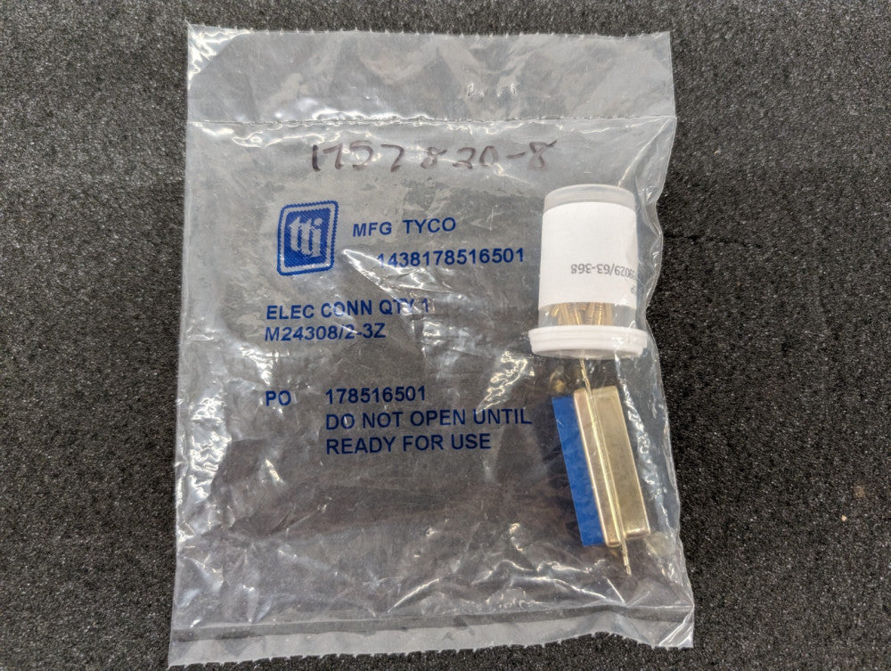 New, AMP/Tyco, M24308/2-3Z, CONN D-SUB RCPT 25POS CRIMP