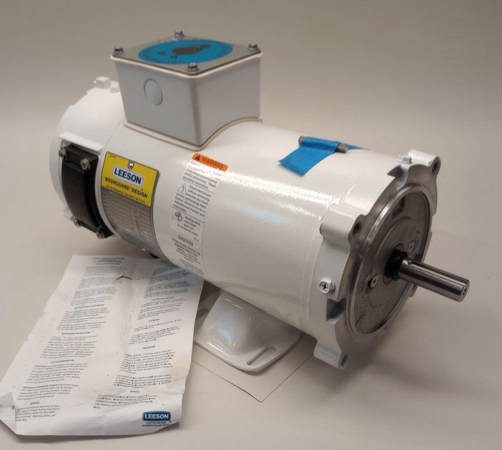 Leeson 108228.00 Washguard Motor C4D17VK3F 3/4hp 90V-DC 1750rpm TENV S56C