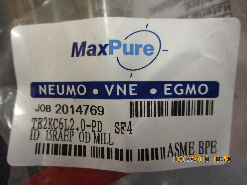 TE2KC6L2.0-PD Maxpure BPE Series 2 45 Degree Elbow, T316L BRAND NEW! LOT OF 5