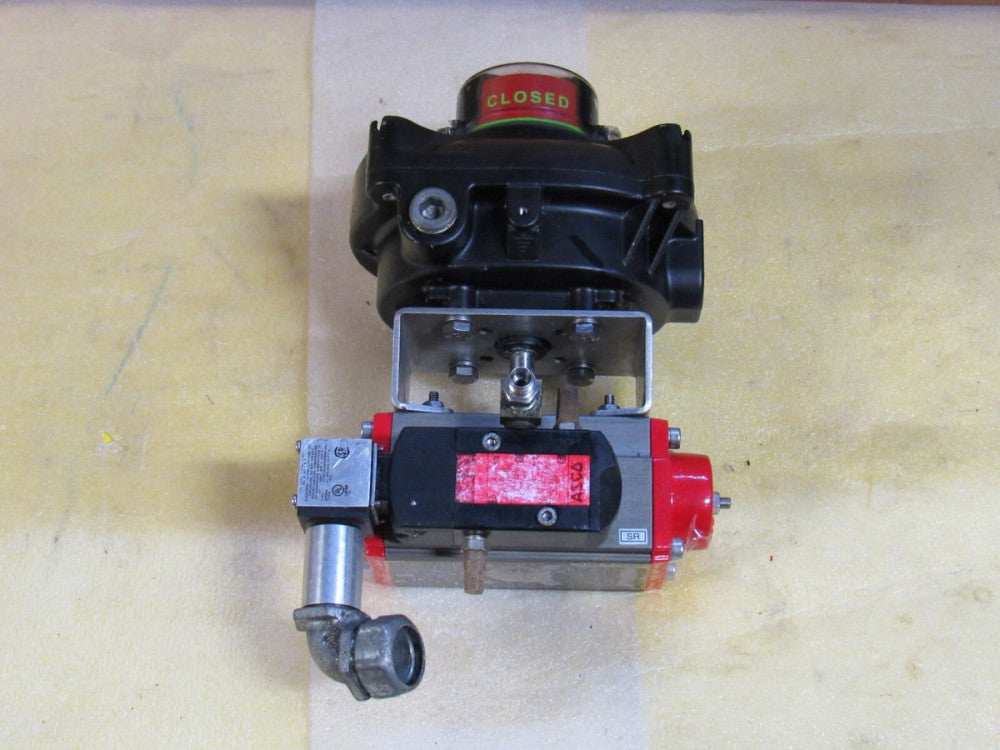 TRIAC ACTUATOR F88TX038TR1SBB W/ LIMIT SWITCH EX10A2SBKN - USED