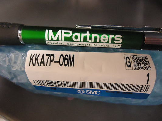 SMC KKA7P-06M Stainless Steel S Coupler. Brand New!