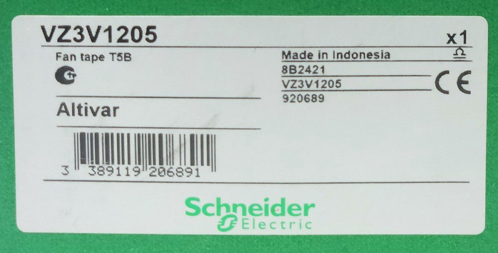 SCHNEIDER ELECTRIC VZ3V1205 Fan Tape Kit TSB for ATV61/71 Series Inverter 15kw