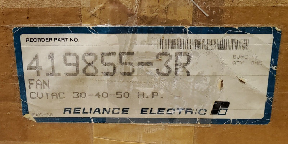 RELIANCE ELECTRIC 419855 3R CUTAP 30 40 50 HP Drive FRN BJ5C FASCO Motor