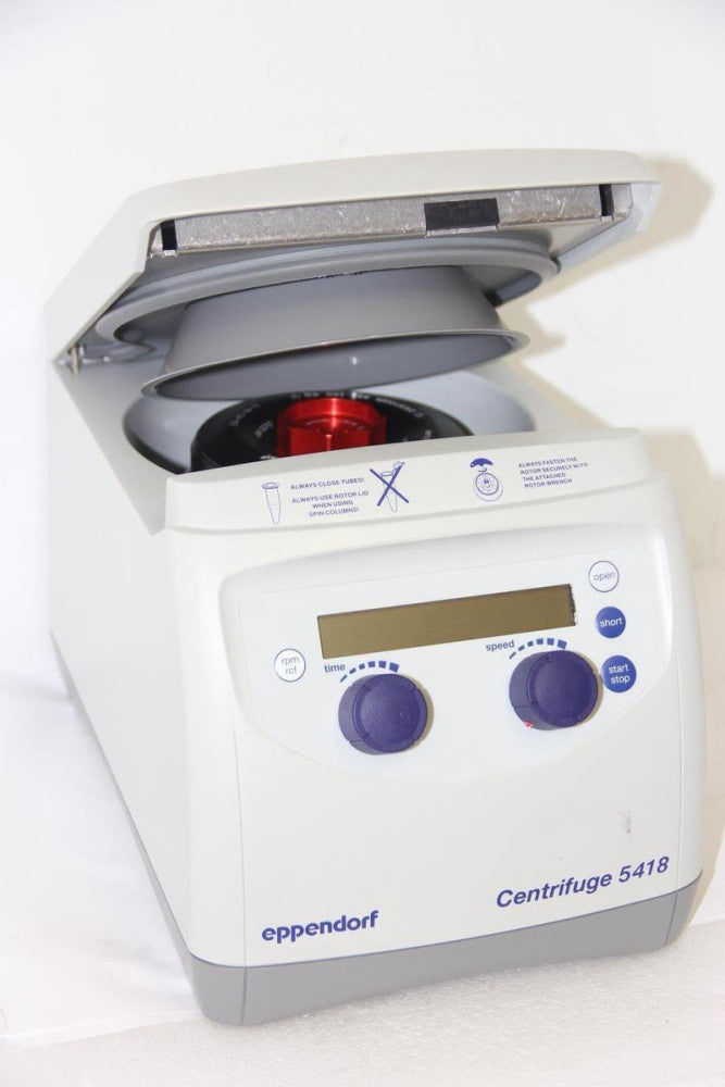 EPPENDORF 5418 Laboratory Centrifuge with FA-45-18-11 Rotor "TESTED"