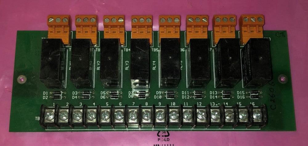 SMC ELECTRICAL C2606 005 C2606 006 Drive Control Card PC Module Relay Board
