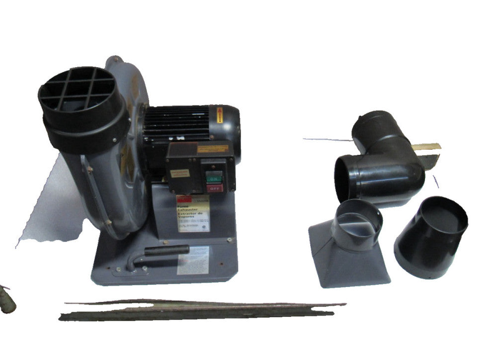 Dayton 3AA23B Fume Exhauster Extractor Blower Fan 1-1/2 Hp 3Ph 230/460V