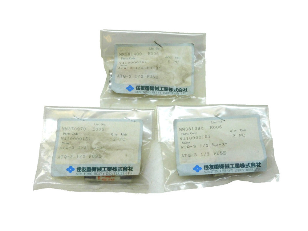 Feraz Shawmut ATQ-3 1/2 3.5Amp Amp-Trap Fuse (New - Lot of 6)