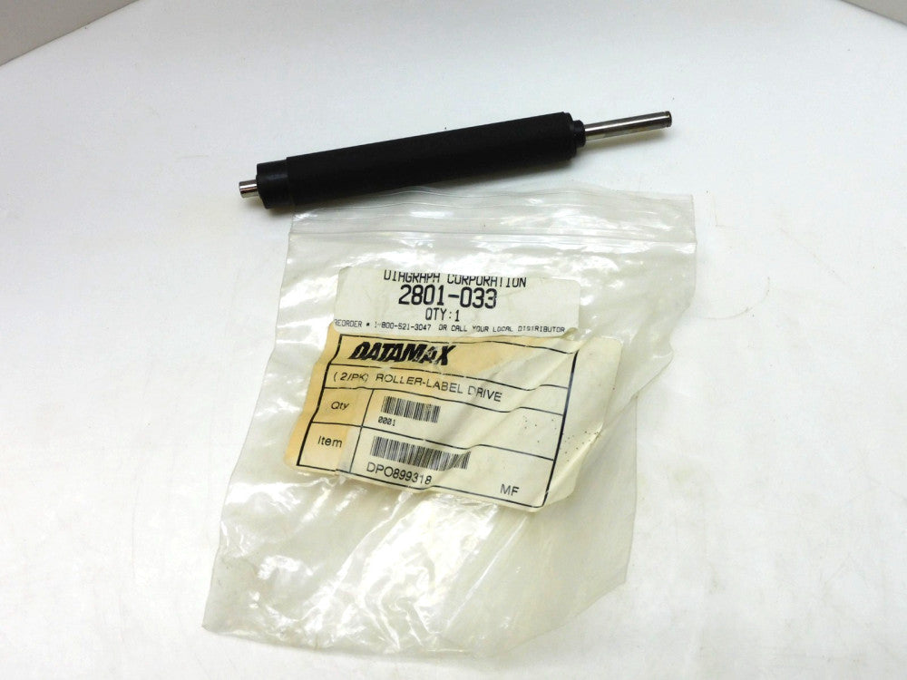 DATAMAX DIAGRAPH LABELING 2801-033 MACHINE ROLLER 2801033