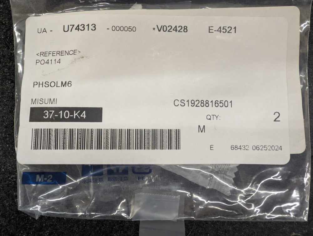 New, Misumi, PHSOLM6, ROD END BEARINGS - STANDARD, MALE 