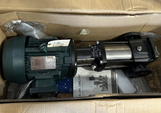 Grundfos Part #91129363, CR 5-7 A-FGJ-A-E-HQQE Multi-Stage  Pump With Motor