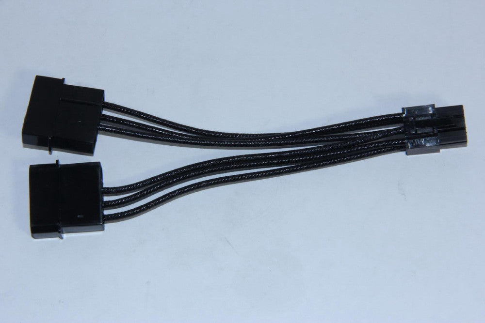 Lot of 10 EVGA W000-00-000144 4-Pin Molex to 6-Pin PCI-E Power Cables NEW Sealed