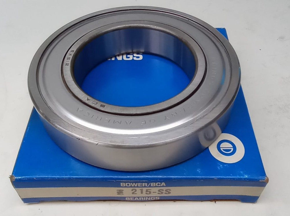 Bower BCA 215-SS Ball Bearing Deep Groove 75X130X25mm 215SS Double Shielded