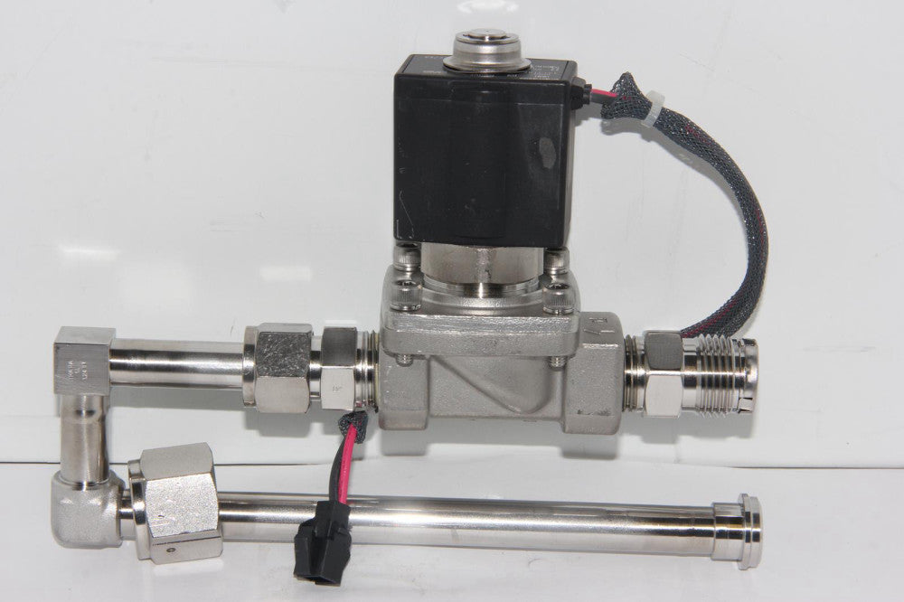 SMC VXZ2242J-04-5G1-X477 Valve with Plumbing