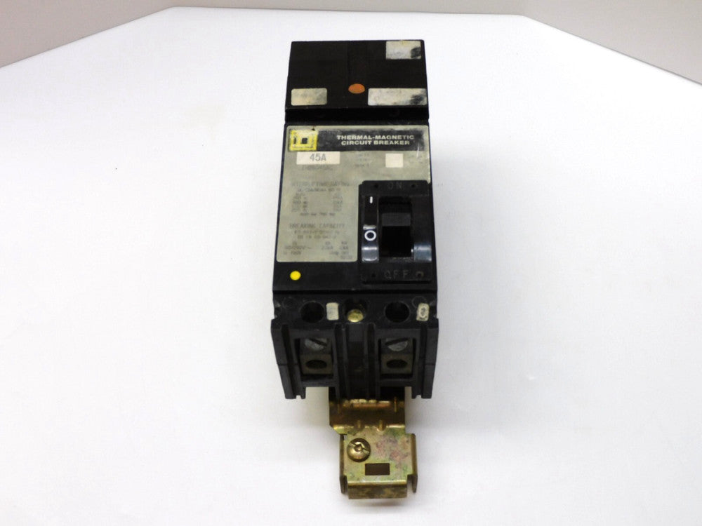 SQUARE-D FH26045AC CIRCUIT BREAKER 45A 600VAC 2 POLE