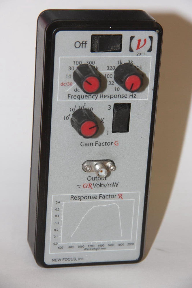 NEW FOCUS 2011 High Performance Optical Photoreceiver