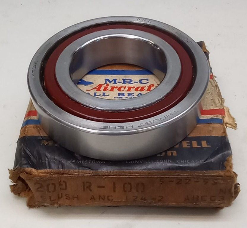 MRC 209 R 100 Angular Contact Ball Bearing 45X85X19mm 209-R-100